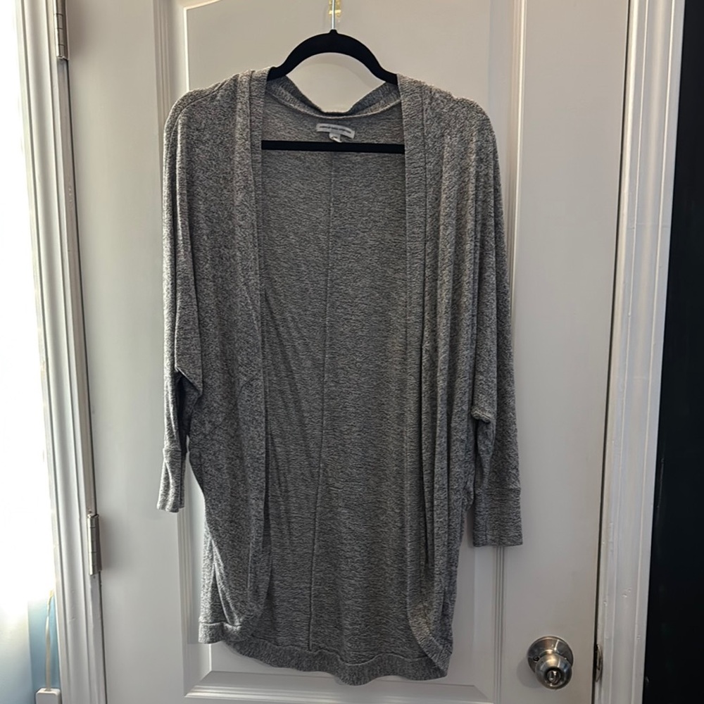 American Eagle Outfitters Gray Cardigan Sweater